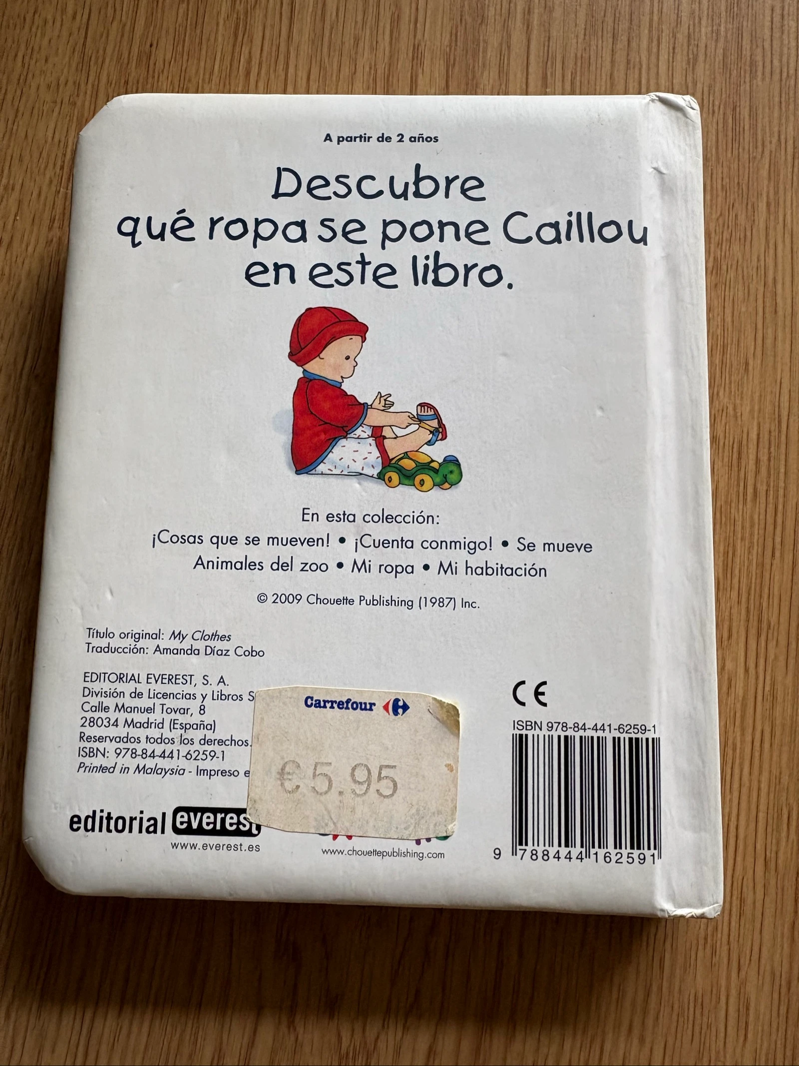 Caillou: My Clothes | Children's Book – photo 4